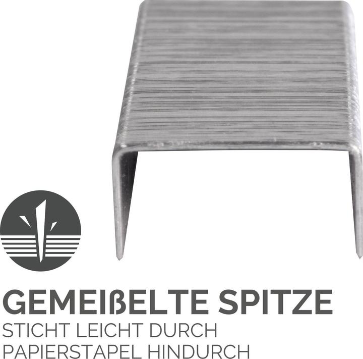 Produktbild Fellowes Heftklammer 26/6 5000 Stück, Vollstreifen (5000 x)