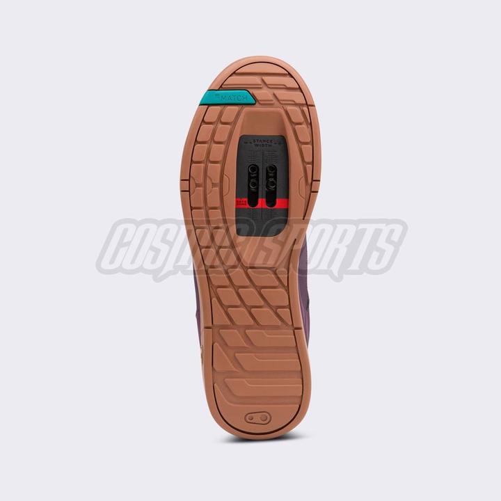 Image du produit Crankbrothers Chaussure Mallet, Lace, purple haze/teal blue/gum, 46.5 (UE) | 12.5 (US) (46.5)