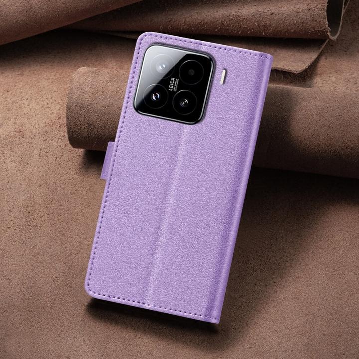 Produktbild Binfen Color Xiaomi 15 Pro - BINFEN Leder Etui Hülle mit RFID Blocker (Xiaomi 15 Pro)