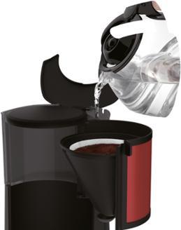 Actual product image Moulinex Subito FG370D11 Red/Black - Koffiezetapparaat