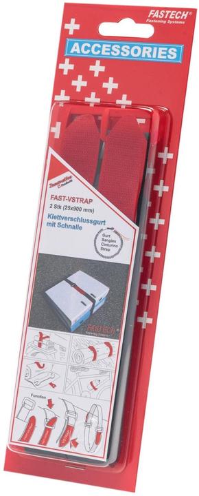 Actual product image Fastech Loop strap Fast Vstrap (Velcro cable ties, 900 mm, 2 pcs.)