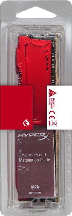 Produktbild HyperX Fury (1 x 16GB, 2400 MHz, DDR4-RAM, DIMM)
