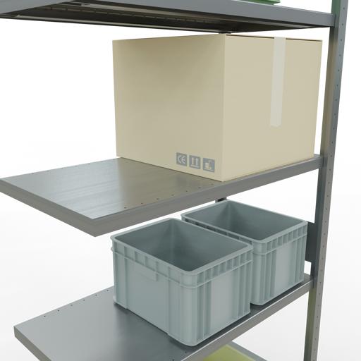 Image du produit Schulte Lagertechnik Système enfichable Élément suivant MULTIplus330 avec traverse de longueur