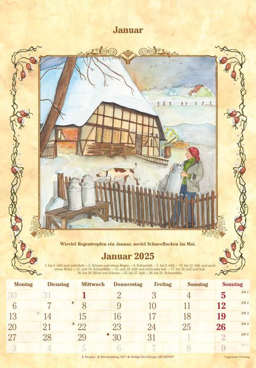 Immagine prodotto Alpha Edition Calendario contadino (Copertina rigida, Tedesco)