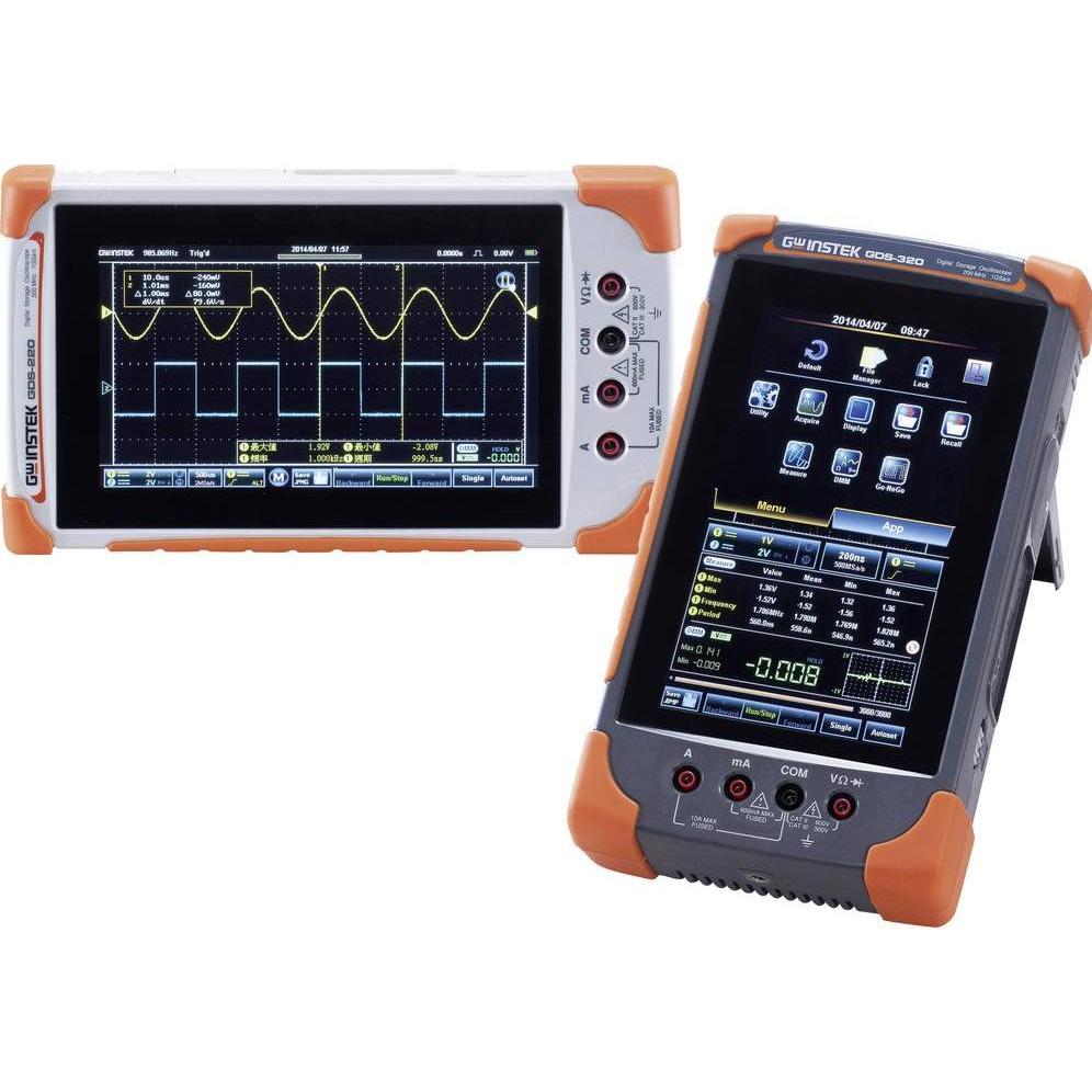 Thumbnail - GW Instek, Multimeter, Hand-Oszilloskop (Scope-Meter) GDS-320 2 (CAT II 300V, CAT II 600V)