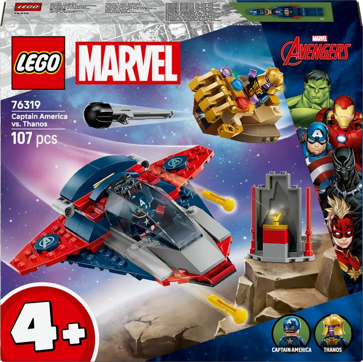 Actual product image LEGO Captain America vs. Thanos (76319, LEGO Super Mario)