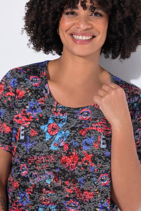 Immagine prodotto Angel of Style T-shirt dal taglio comodo con LOVE (58)