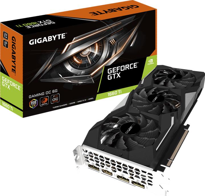 Produktbild Gigabyte GeForce GTX 1660 Ti OC (6 GB)