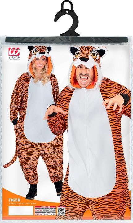 Produktbild Widmann Tiger Onesie Plüschkostüm (One Size)