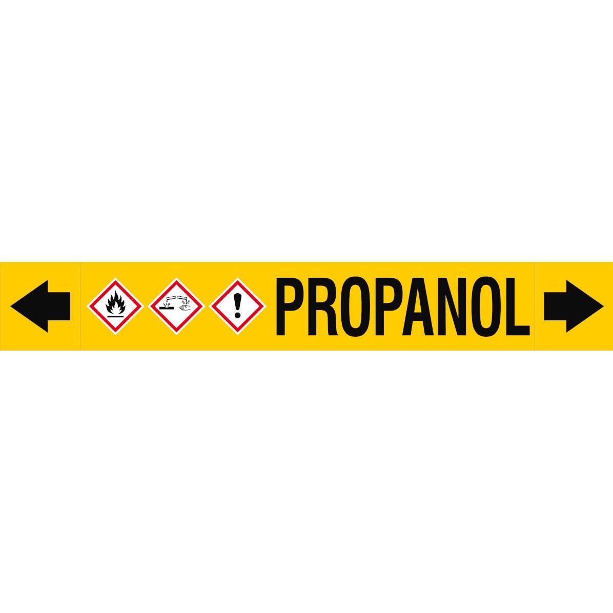 Brady ASME - Rohrmarkierer - Propanol (ASMEPM-100X690MM-PROPANOL)