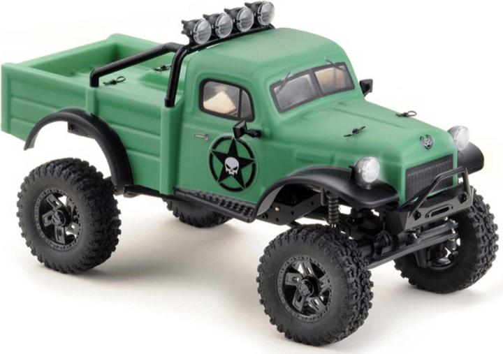 Absima EVO Crawler "Power Wagon V2" 1/18 grün 2-Gear RTR (RTR Ready-to-Run)