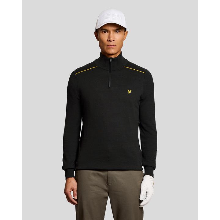 Produktbild Lyle and Scott Pull mit 1/4 Reissverschluss und Rand (XXL)