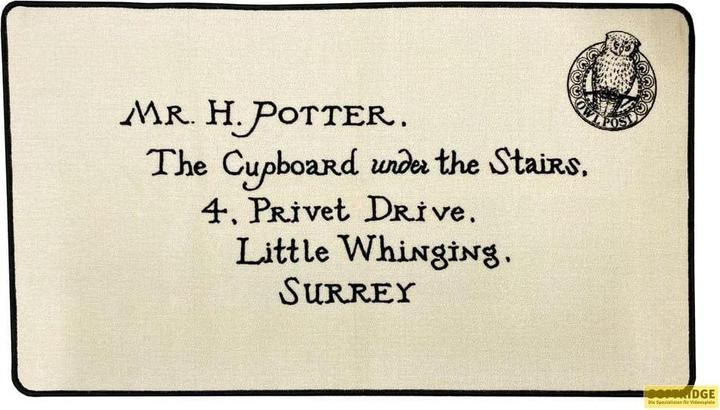 Groovy Harry Potter tapis Letter of Acceptance 130 x 75 cm (130 x 75 cm)