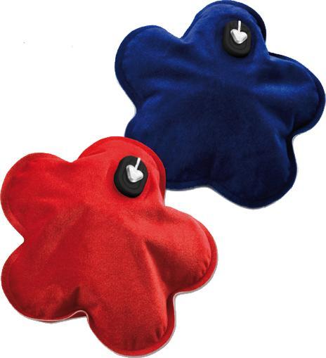 Innofit INN-051 Wärmflasche Blau, Rot