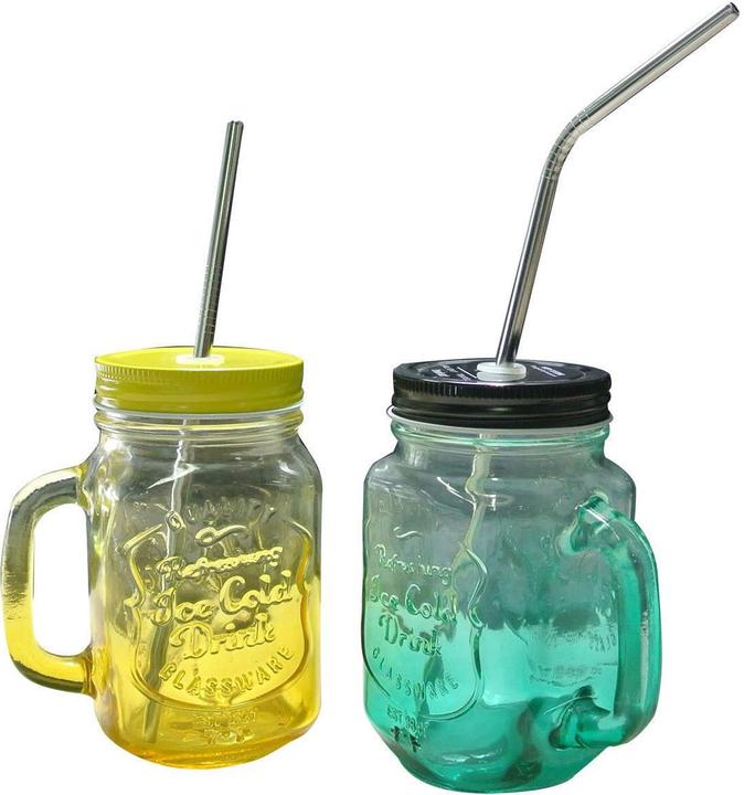Produktbild Mahoo Edelstahl Strohhalm (8 x)