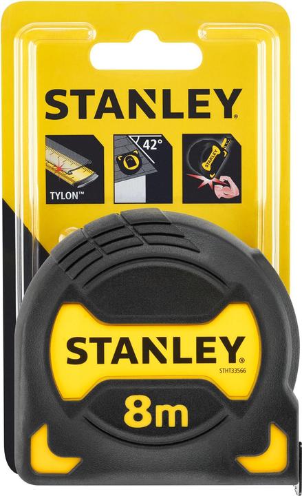 Actual product image Stanley Rollmeter Grip 8m x 28mm (8 m)