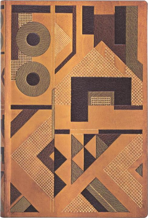 Paperblanks Dagboek Hardcover Paperblanks Gulabi Hardcover Journal - Midi Formaat, Gebonden, Met Lijnpapier En Boekenlegger - Geïnspireerd Op Indiase Wevers Paperblanks Italia