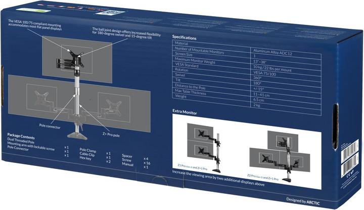 Actual product image Arctic Z+1 Pro