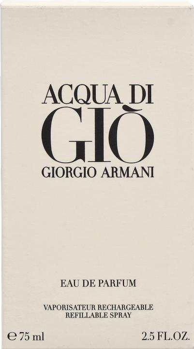 Immagine prodotto Giorgio Armani Acqua Di Giò (Eau de parfum, 75 ml)