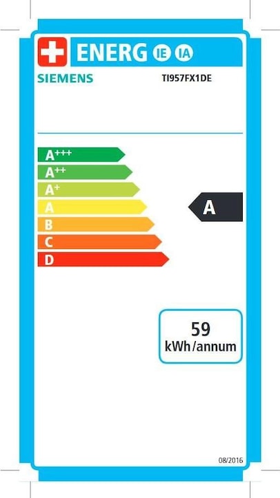 Label énergétique Siemens EQ.9 plus connect s700