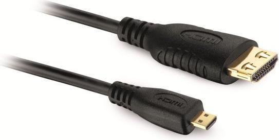 Actual product image Purelink micro HDMI (Typ D) — HDMI (Typ A) (3 m, HDMI, 2.0)