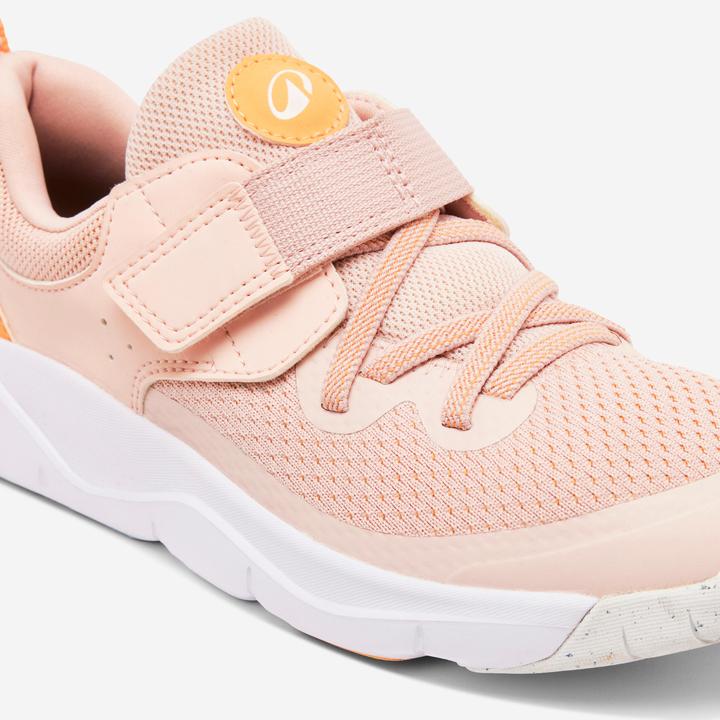 Immagine prodotto Decathlon Scarpe da ginnastica per bambini con chiusura in velcro e lacci elasticizzati - Playful Fast rosa (30)