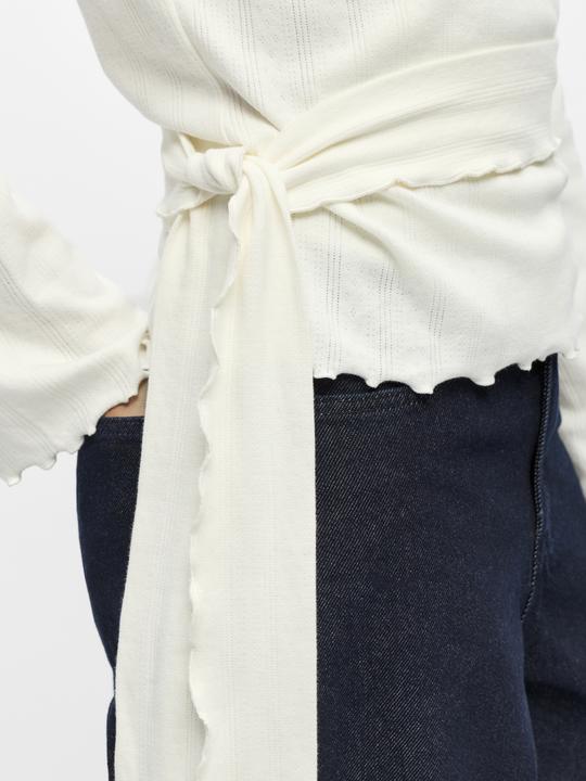 Produktbild Object Rippstrick Wickel Strickjacke (XS)