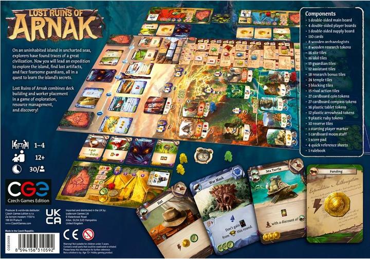 Image du produit Czech games edition Les ruines perdues de Narak (Allemand)
