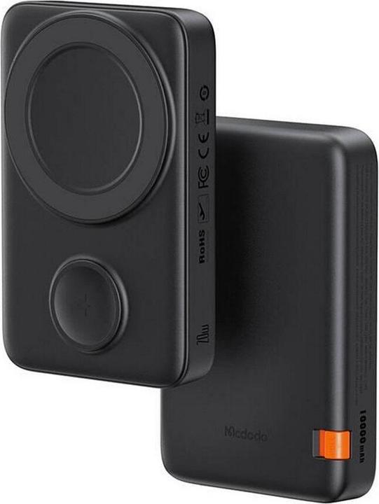 Immagine prodotto Mcdodo Banca di energia magnetica per Apple Watch MC-1461 10000mAh, 20W (nero) (10000 mAh, 20 W, 37 Wh)