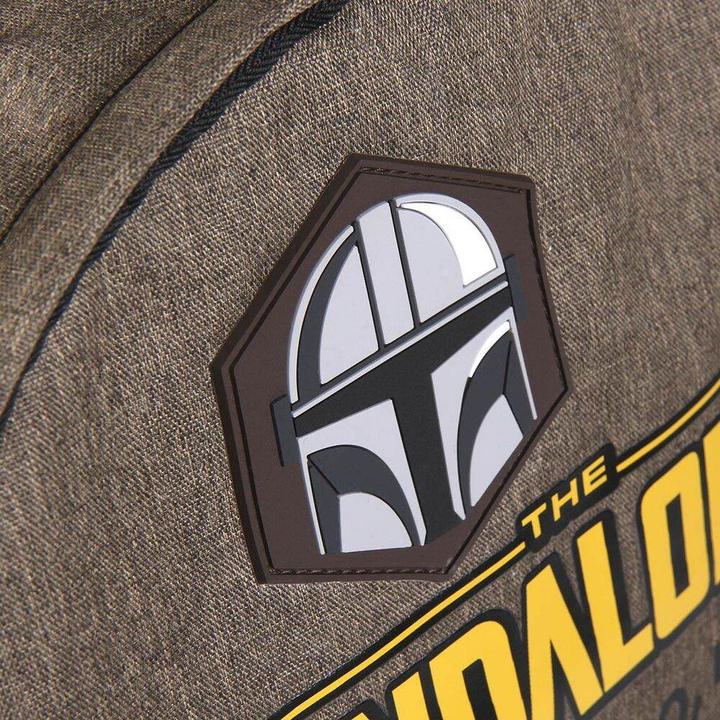 Actual product image The Mandalorian backpack casual, dark green