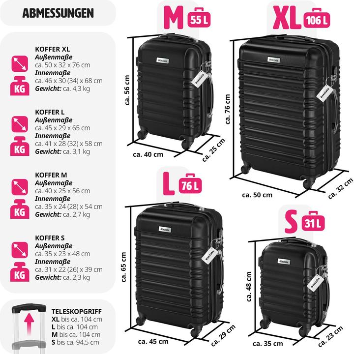 Actual product image tectake Mila (106 l)
