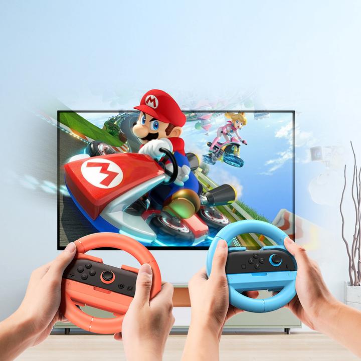 Immagine prodotto Dux Ducis 25-in-1 Nintendo Switch 2 Sports Gaming-Zubehörset mit Tasche – Mehrfarbig (Switch 2)