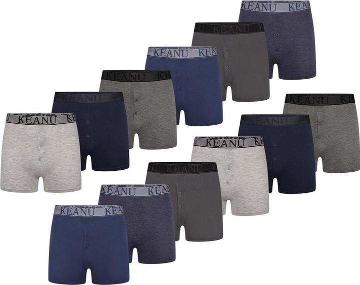 Produktbild Keanu Boxershorts (12erPack) (S, 12er Pack)
