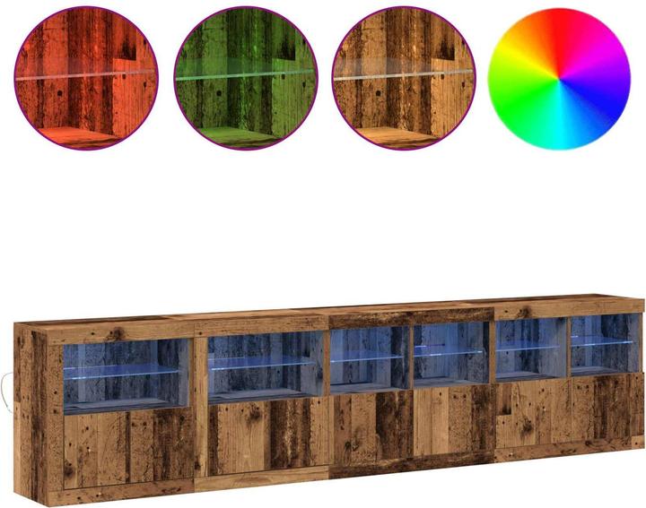 Actual product image vidaXL Sideboard-Aufbewahrung (283 x 37 x 67 cm)