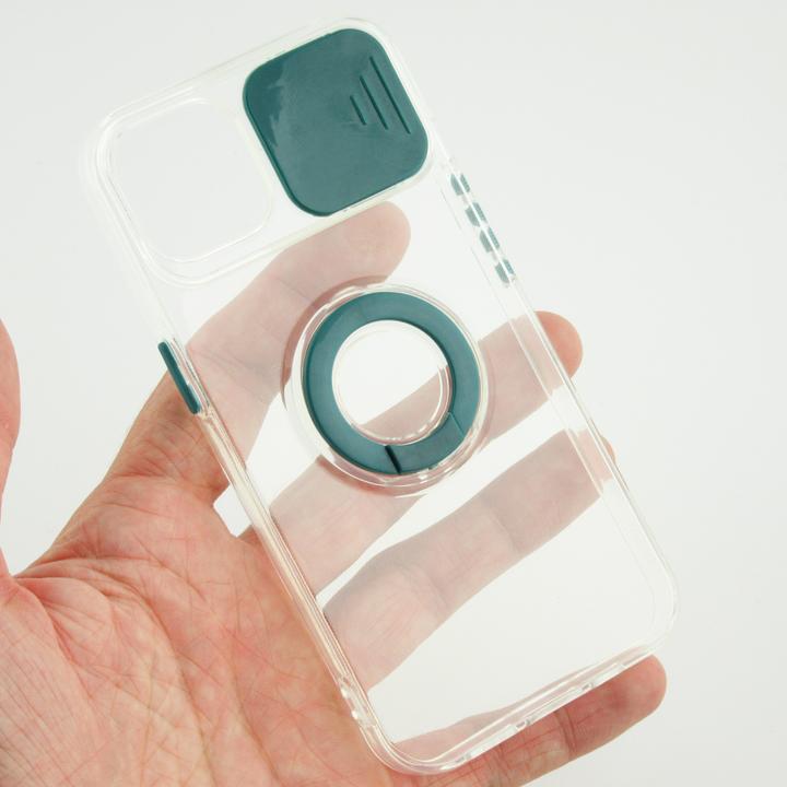 Produktbild PhoneLook Hülle mit Kamera-Slider und Ring (Apple iPhone 14)