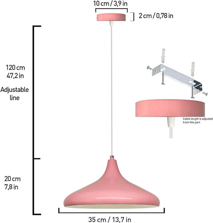 Produktbild Bamyum Champion Pendelleuchte Rose (E27)