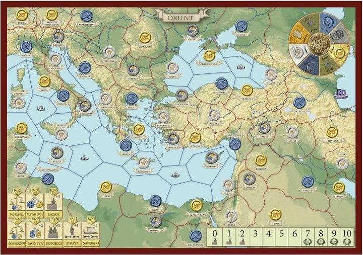 Actual product image PDV09709 - Antike II, Board Game, for 3-6 Players, from 12 Years (German, 3 - 6 Players)