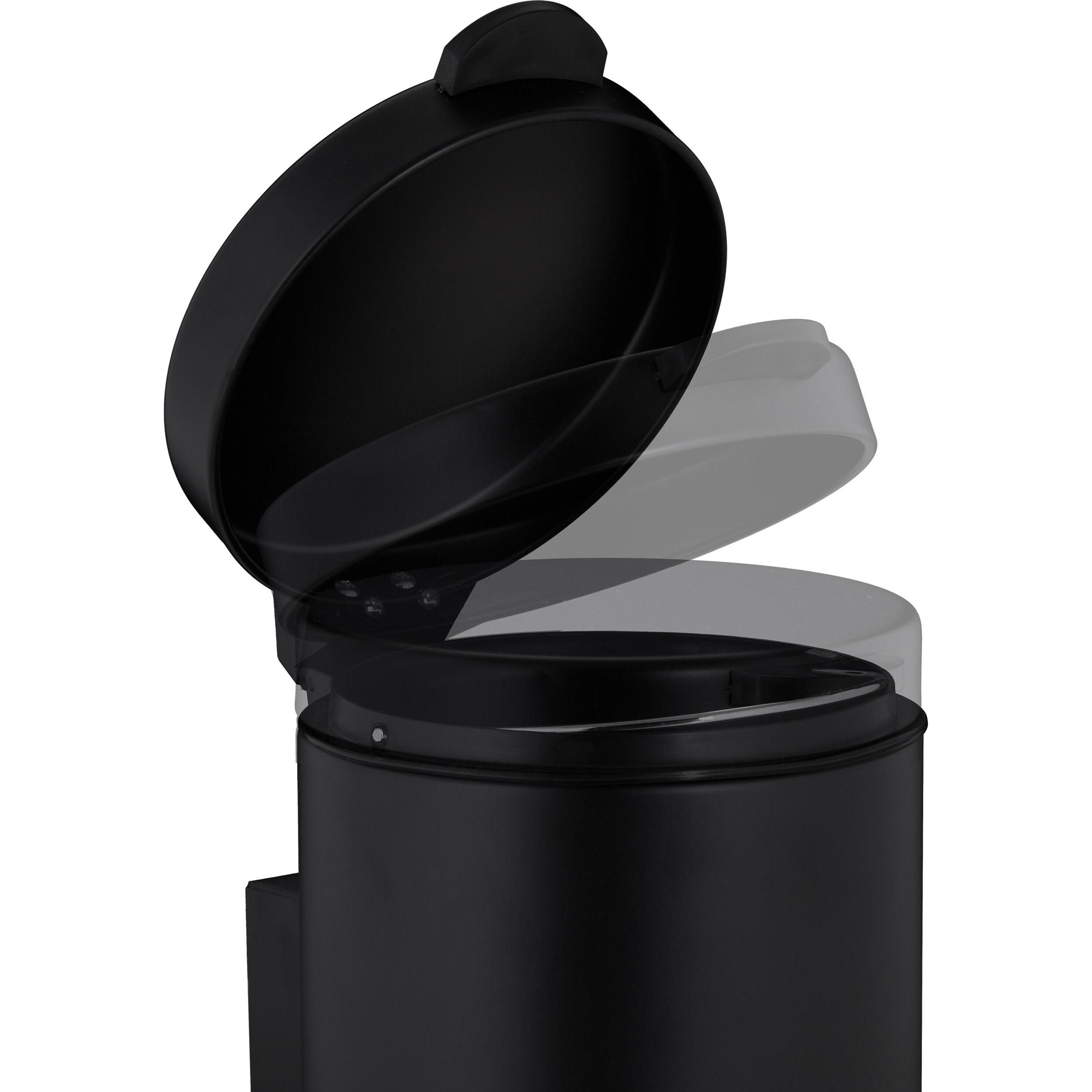 Thumbnail - Relaxdays Kosmetikeimer, Abfalleimer, Schwarz