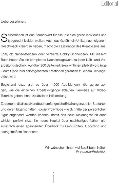 Image du produit Das grosse burda Näh-Handbuch (Allemand, Maison d'édition Aenne Burda GmbH & Co. KG, 2021)