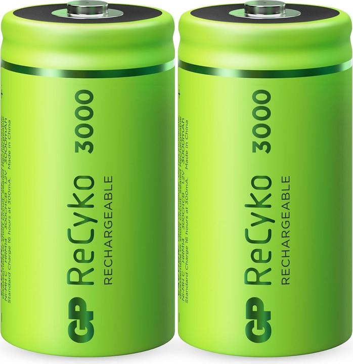 Produktbild GP Batteries ReCyko (2 Stk., C, 3000 mAh)