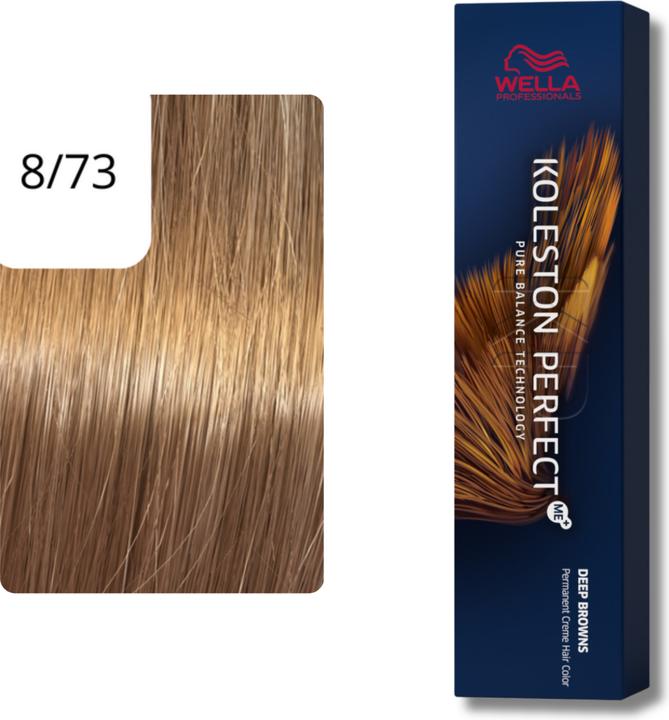Image du produit Wella Koleston Deep Browns (8/73 Blond blond clair brun-or)