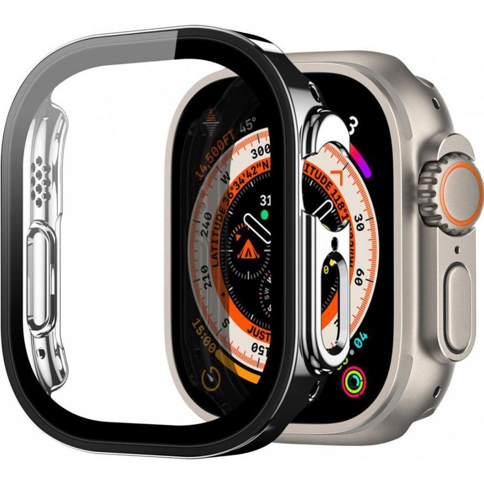Dux Ducis Custodia Hamo per Apple Watch Ultra 49 mm metallica per smartwatch nera, Accessori per smartwatch, Nero