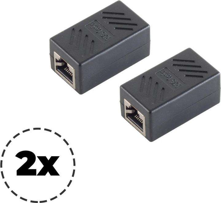 Immagine prodotto Shiverpeaks ®-BASIC-S--cat. 6A connettore a doppia presa RJ45 completamente schermato--VE2 (CAT6)