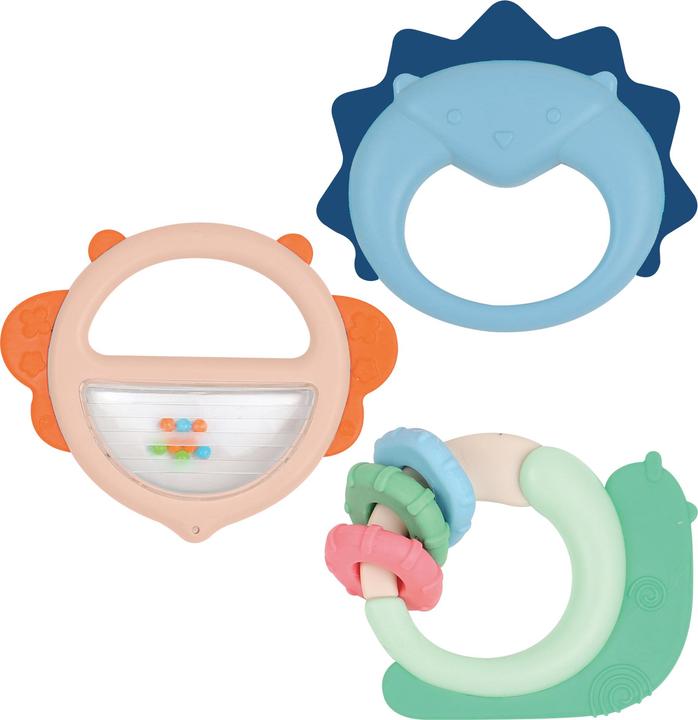 LUDI kūdikio barškučių rinkinys trio