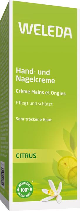 Actual product image Weleda Citrus Hand And Nail Cream (50 ml)