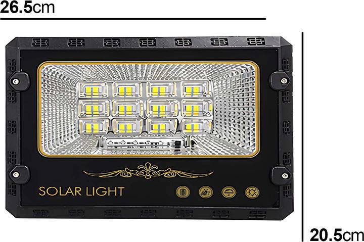 Produktbild Avizar LED Solarstrahler aussen 9000K mit Sensor