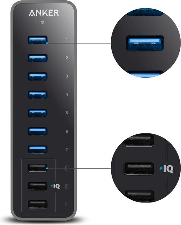 Immagine prodotto Anker A7505312 (USB-B, 7 porte)
