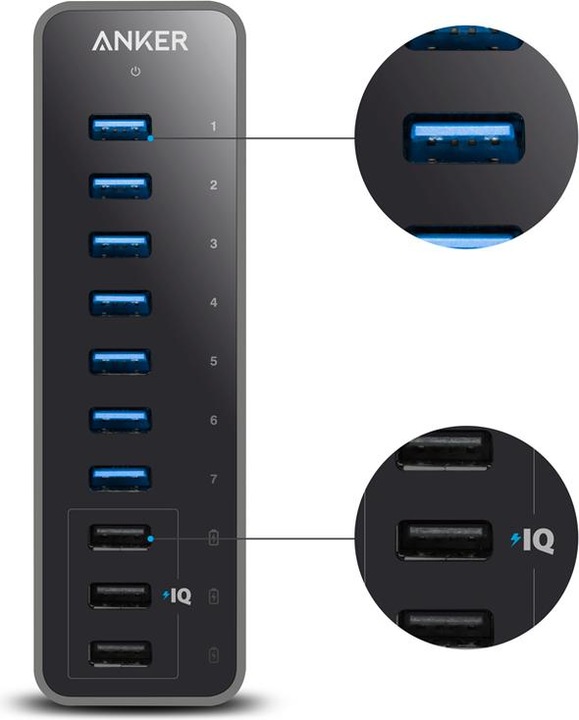 Produktbild Anker A7505312 (USB-B, 7 Ports)