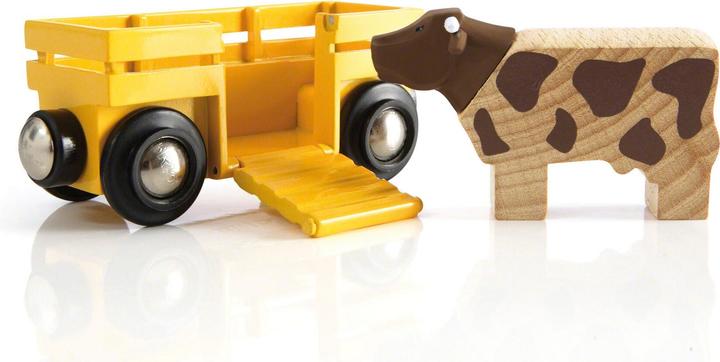 Brio Carrello con mucca