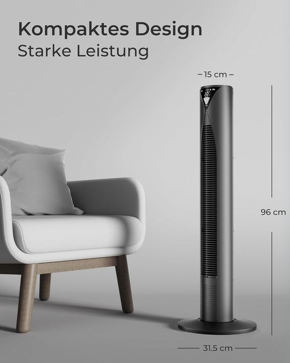 Produktbild CoolHome Turmventilator CF2205 mit Fernbedienung